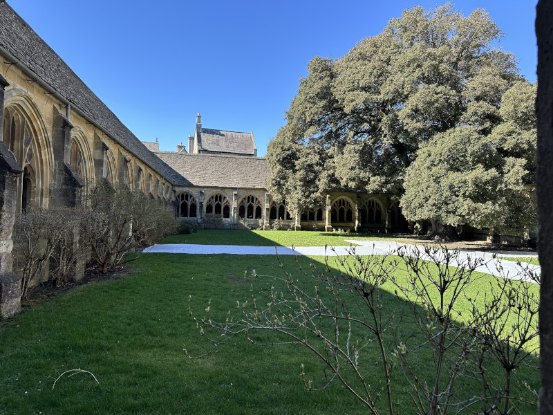 Cloisters at Oxford - Harry Potter filming location