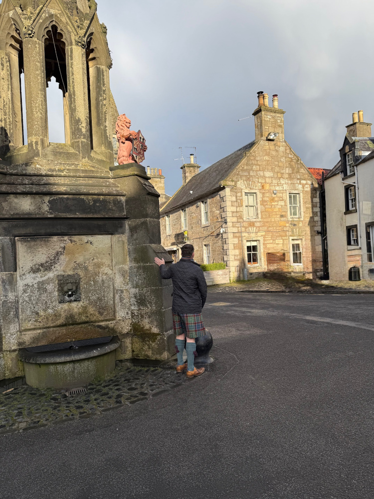 Book and film inspired travel - Outlander - 1940's Inverness - Falkland