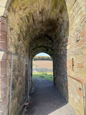 Balvaird Castle - Outlander Blood of My Blood - Leathers - Entry