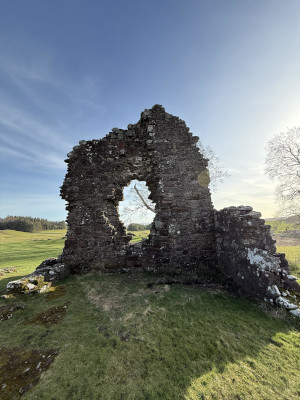 Balvaird Castle - Outlander Blood of My Blood - Ruins